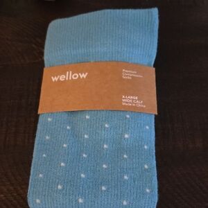 Blue Compression Socks for Men